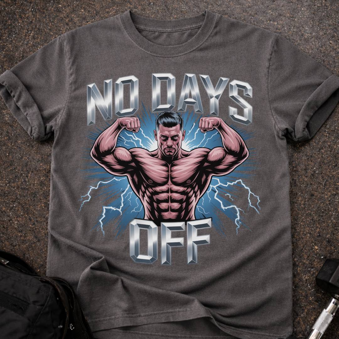 No Days Off T-shirt