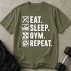 Eat, Sleep, Gym, Repeat T-shirt