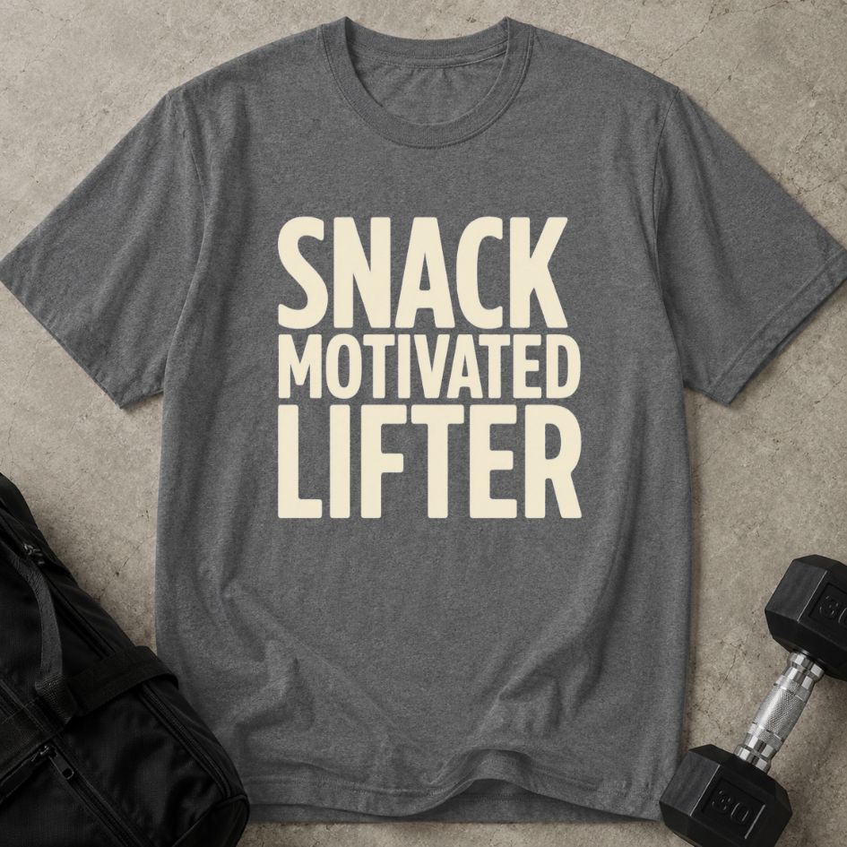 Snack Motivated Lifter Tee