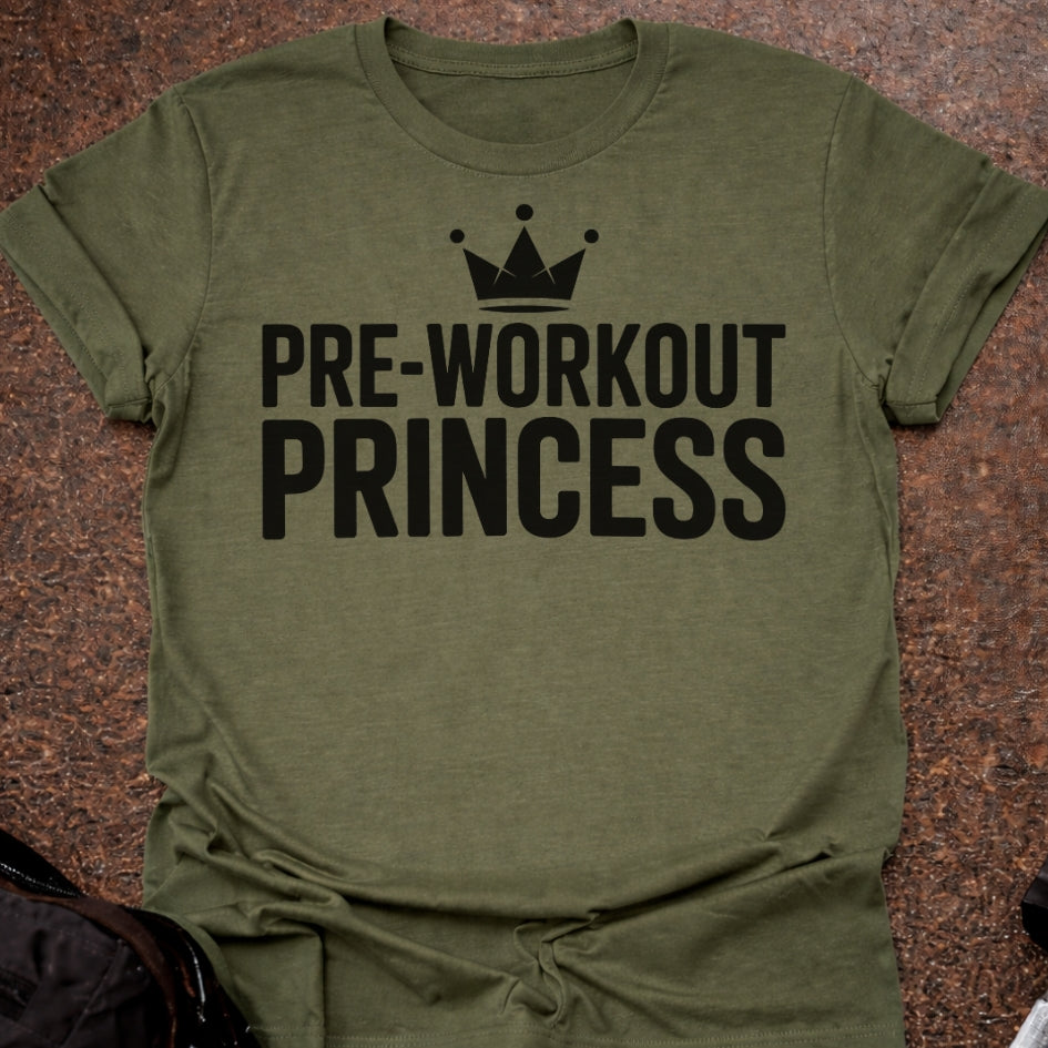 Preworkout Princess T-shirt