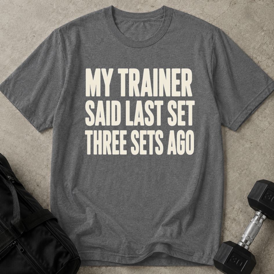 Last Set Trainer Tee