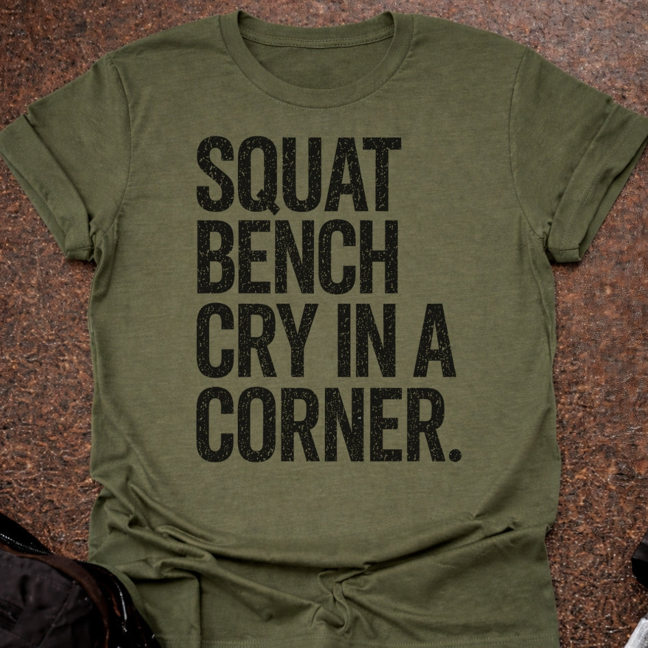 Squat Bench Cry T-shirt