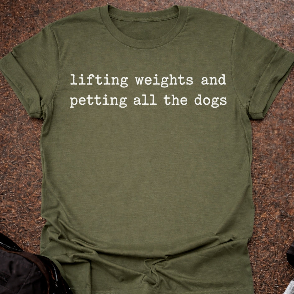 Petting The Dogs T-shirt