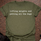 Petting The Dogs T-shirt