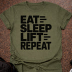 Eat Sleep Lift Repeat T-shirt