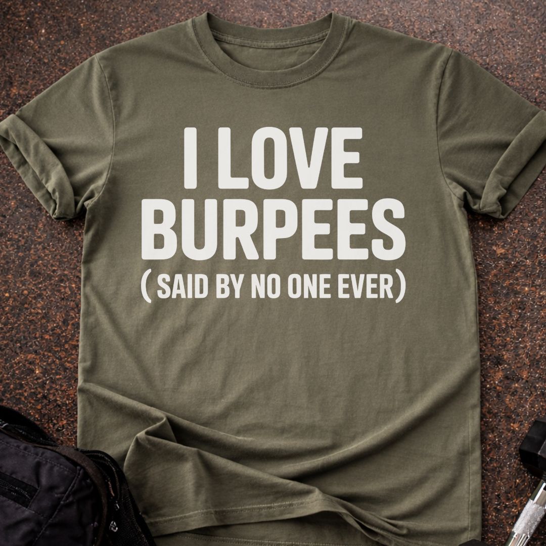 I Love Burpees T-shirt
