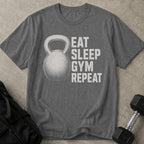 Eat Sleep Gym Repeat T-shirt