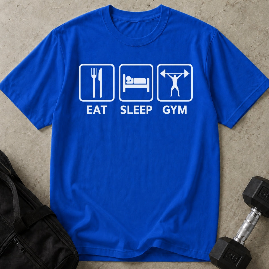 Eat Sleep Gym Tee