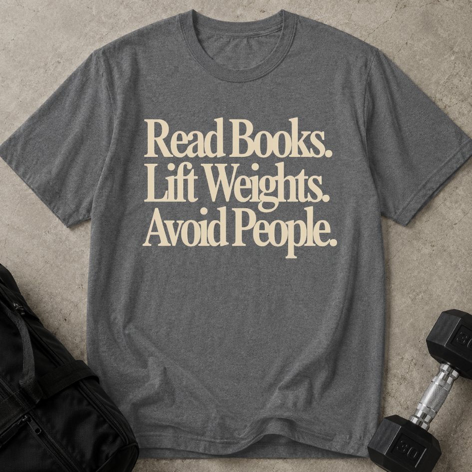 Read Lift & Avoid People Tee