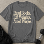 Read Lift & Avoid People Tee