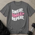 Sweat Smile Repeat Tee