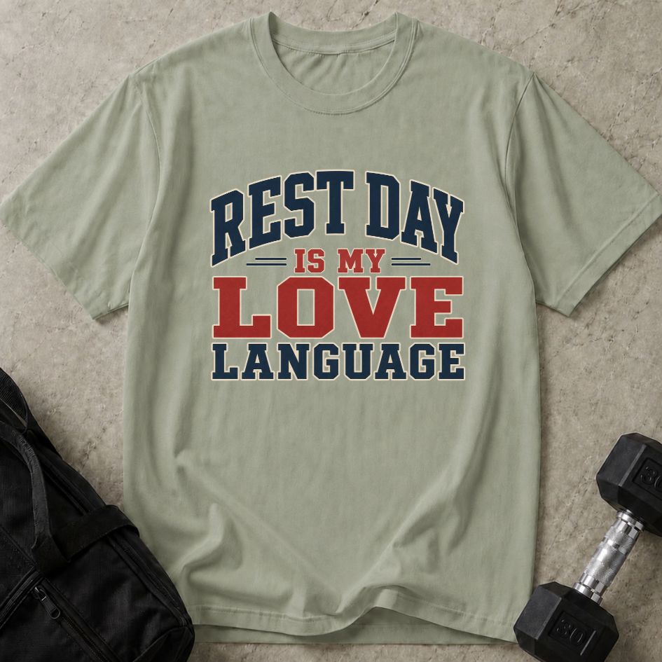 Rest Day Love Language Tee
