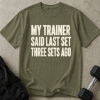 Last Set Trainer Tee