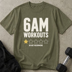 6am Workout 1-star Tee