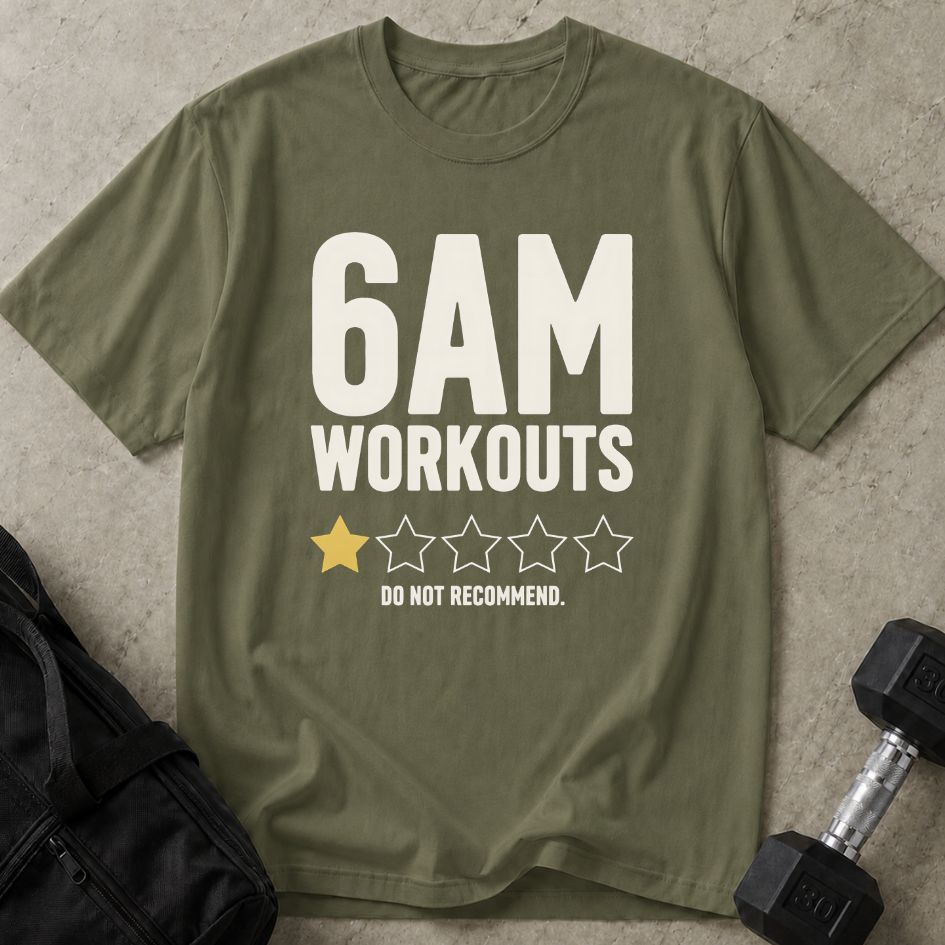 6am Workout 1-star Tee
