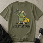We Lift At Dawn T-shirt