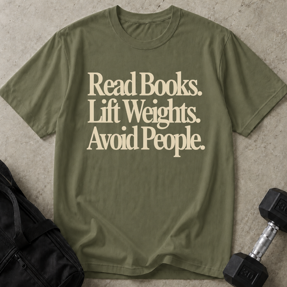 Read Lift & Avoid People Tee