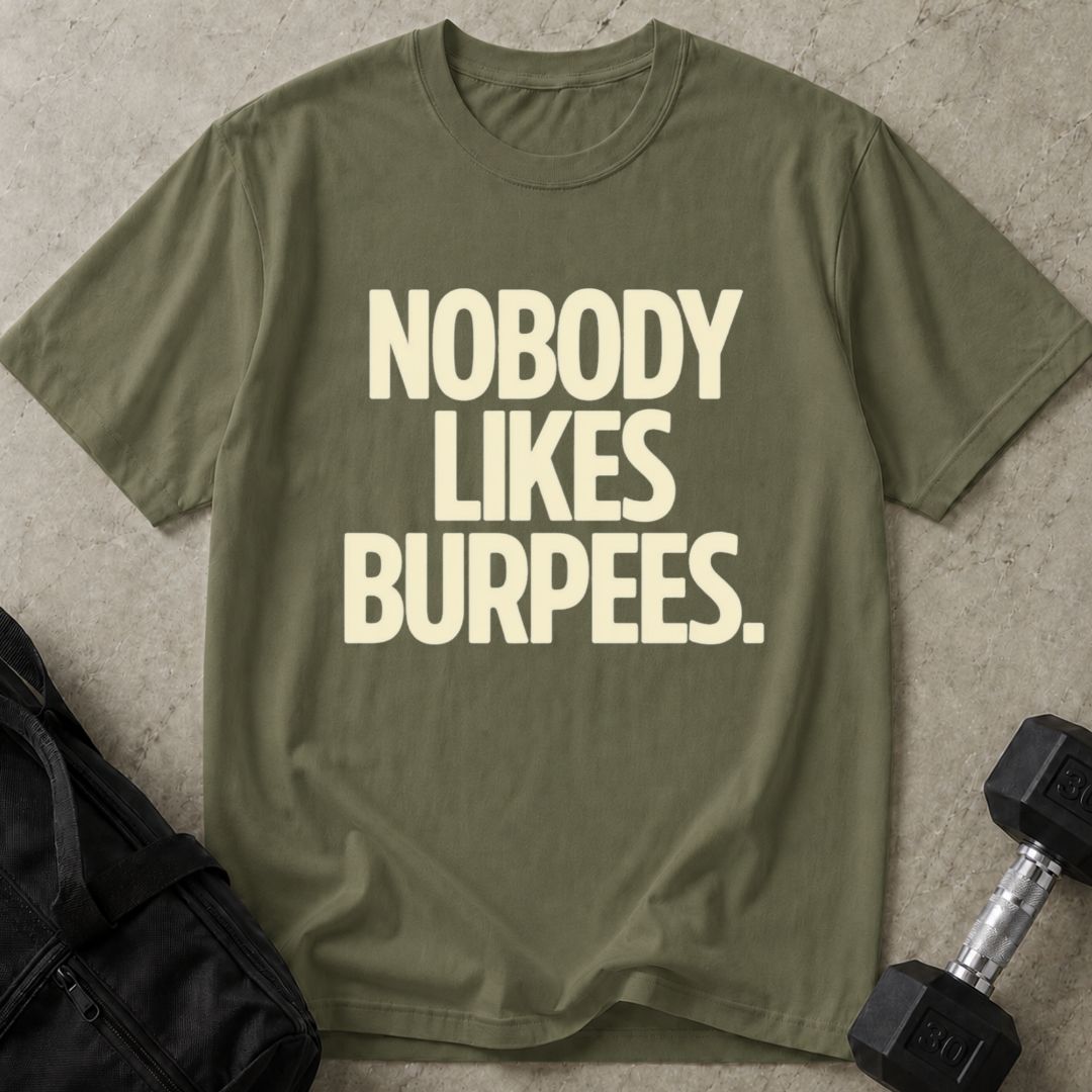 Nobody Likes Burpees T-shirt