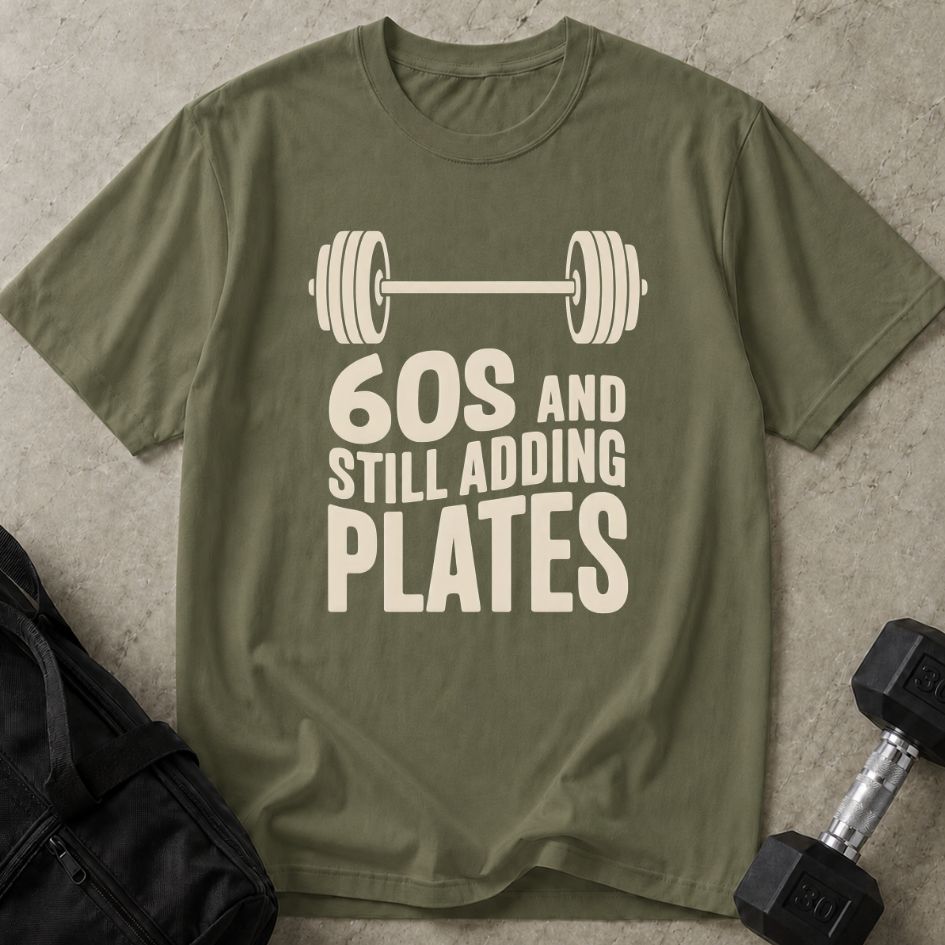 Still Adding Plates Tee
