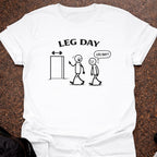 Leg Day Graphic T-shirt