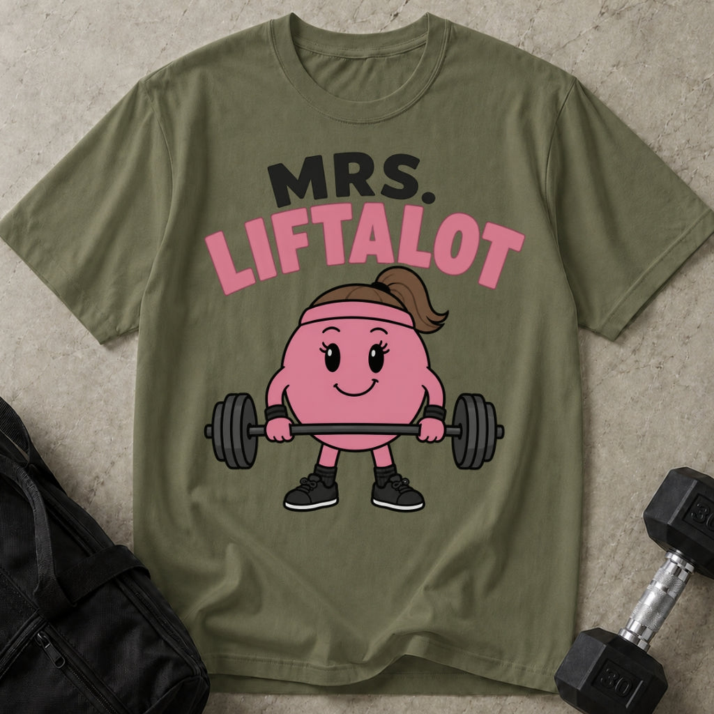 Mrs. Liftalot T-shirt