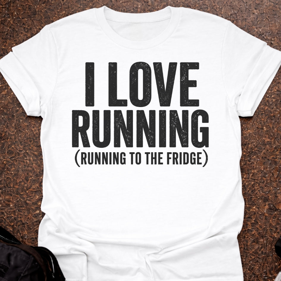 I Love Running T-shirt