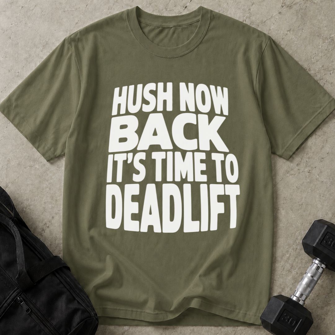Hush Now Back Tee