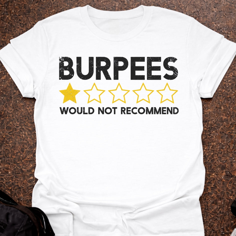 Burpees 1-star T-shirt