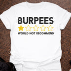 Burpees 1-star T-shirt