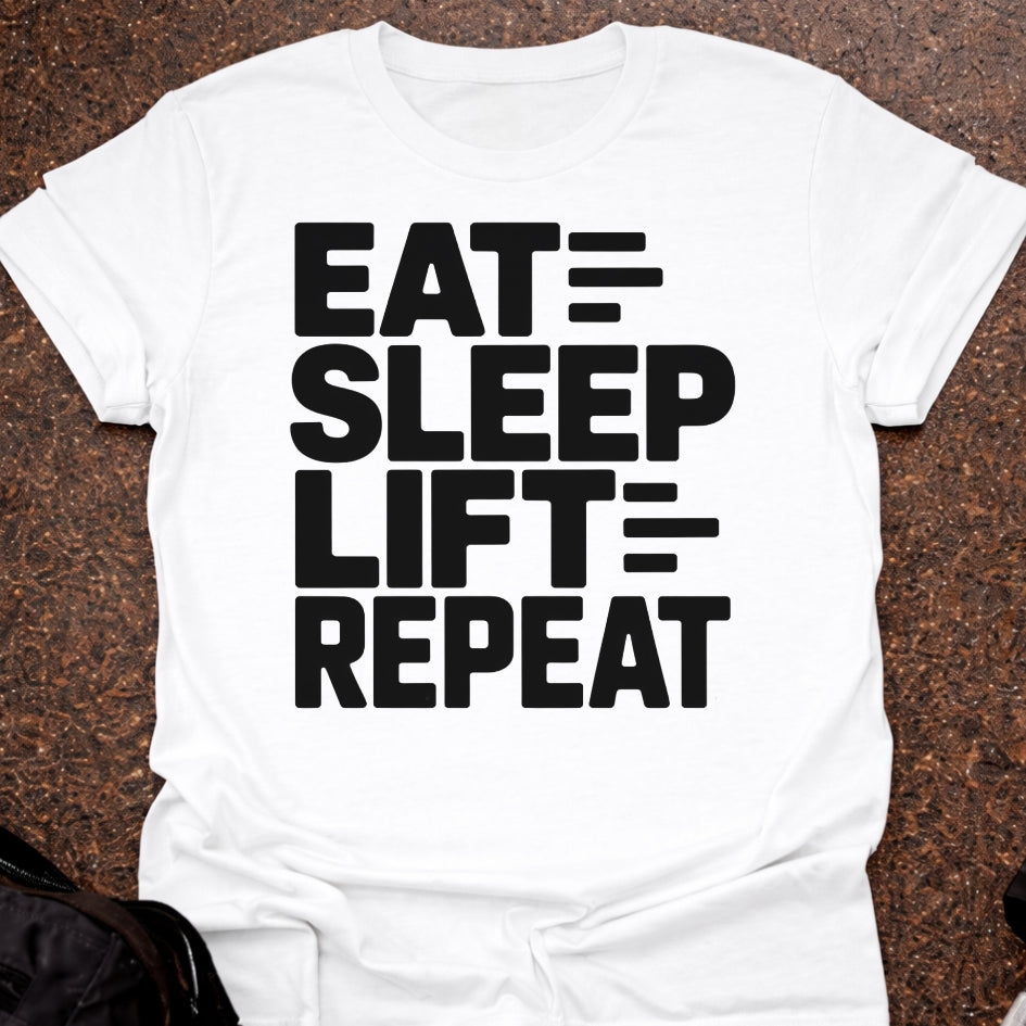 Eat Sleep Lift Repeat T-shirt