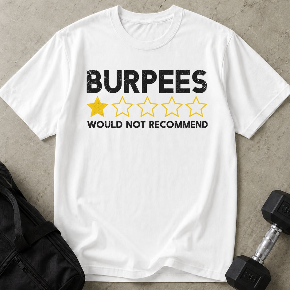 Burpees 1-star T-shirt