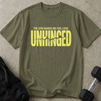 Less Unhinged Gym Tee