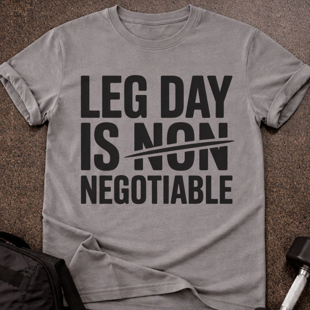 Leg Day Is Negotiable T-shirt