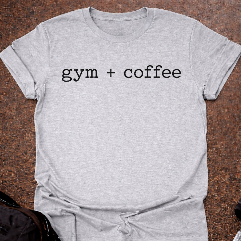 Gym + Coffee T-shirt