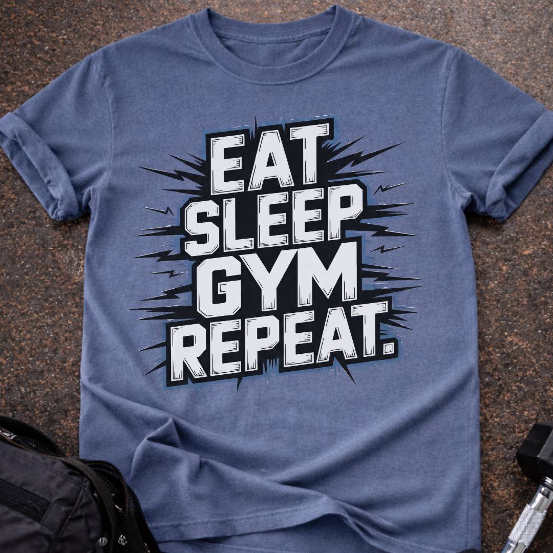 Eat, Sleep, Gym, Repeat T-shirt