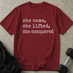 She Conquered Tee