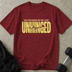 Less Unhinged Gym Tee