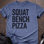 Squat Bench Pizza T-shirt