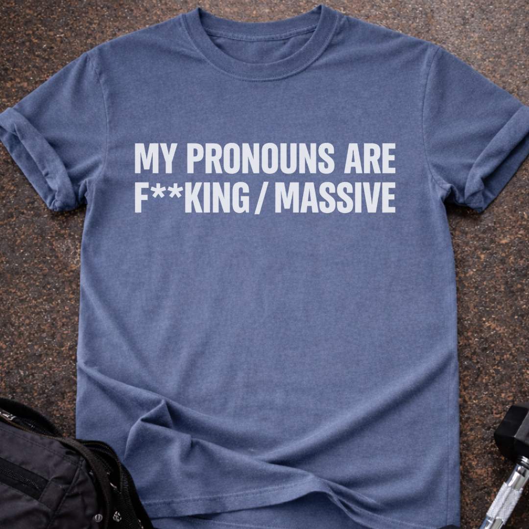 Pronouns Gym T-shirt