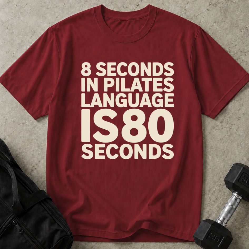 8 Seconds Pilates Tee