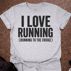 I Love Running T-shirt
