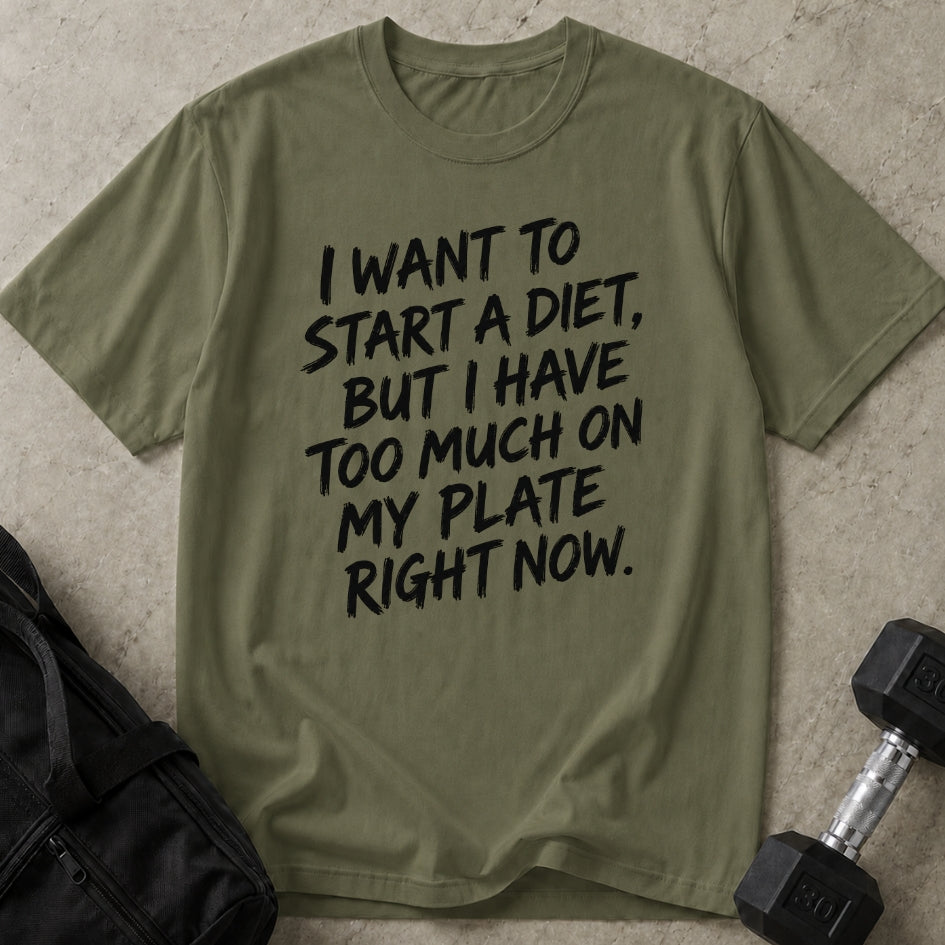Too Much On My Plate Tee