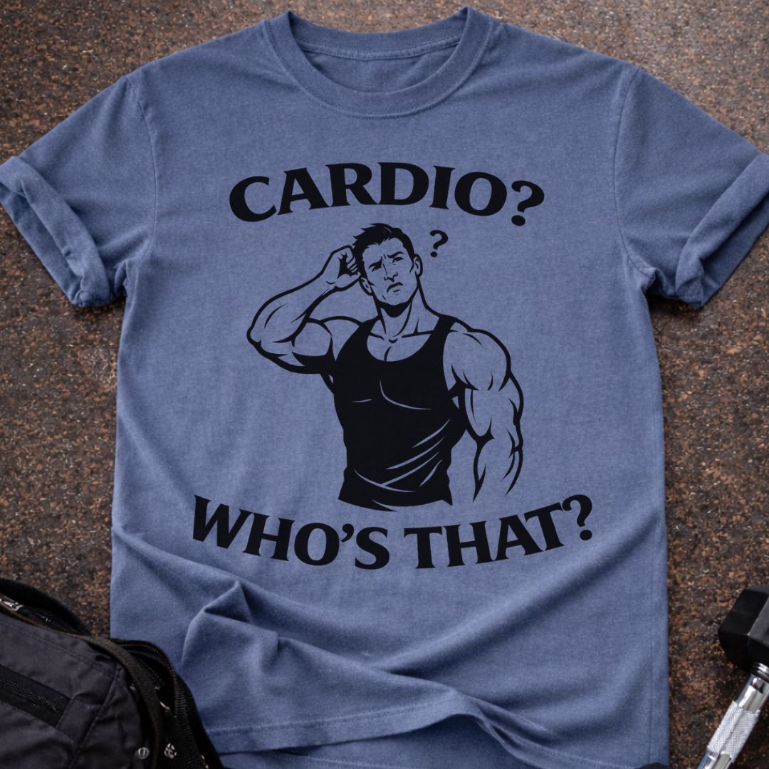 Cardio? Who's That T-shirt