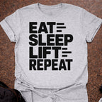 Eat Sleep Lift Repeat T-shirt