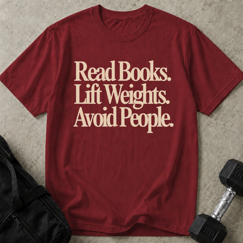 Read Lift & Avoid People Tee