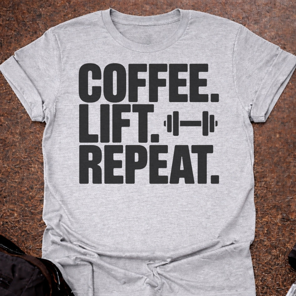 Coffee Gym Repeat T-shirt