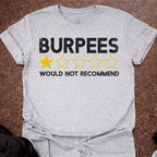 Burpees 1-star T-shirt