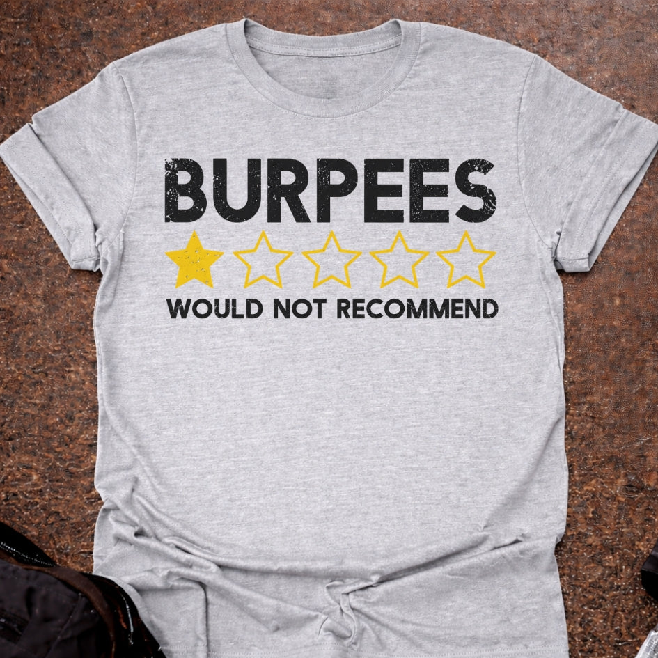 Burpees 1-star T-shirt