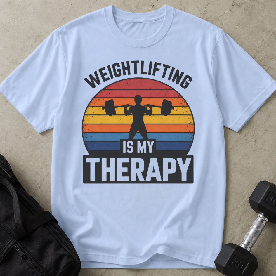 Weightlifting Is My Therapy T-shirt