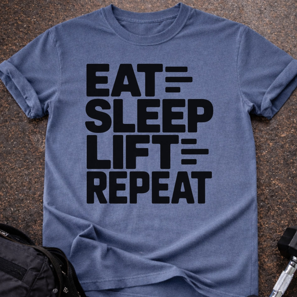 Eat Sleep Lift Repeat T-shirt